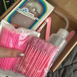 Lash cleaning kit, unused